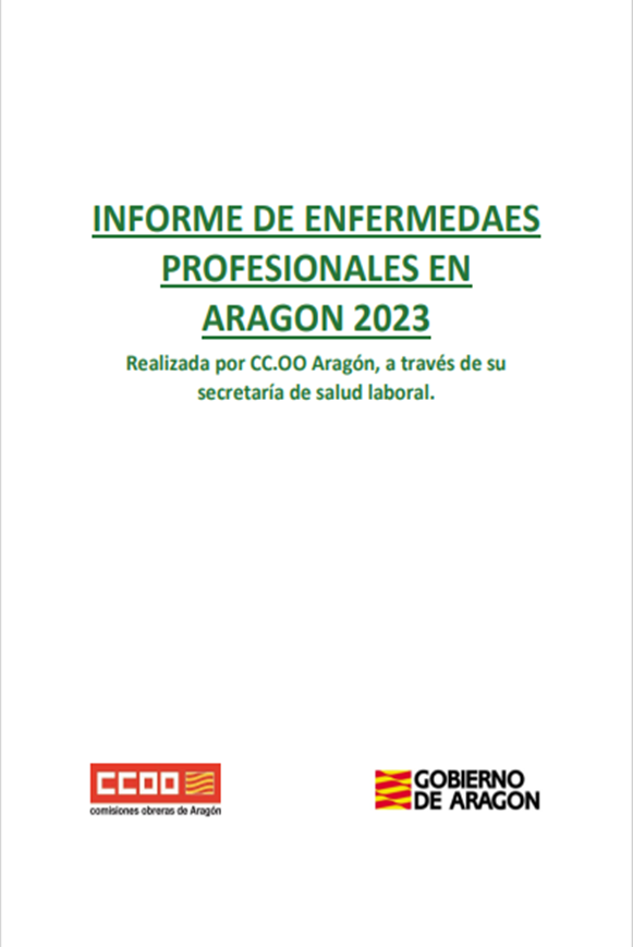 INFORME DE ENFERMEDADES PROFESIONALES ARAGÓN 2023·